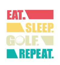 Vintage Eat Sleep Golf Repeat Gift For Father's Day T-Shirt