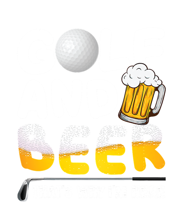 Golf Beer Joke Dad Golf Golfs Golfer Gift For Father's Day Cooling Performance Crew T-Shirt