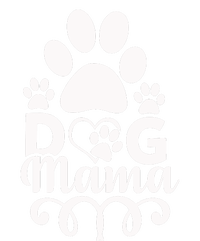 Dog Mama Womens Funnel Neck Pullover Hood