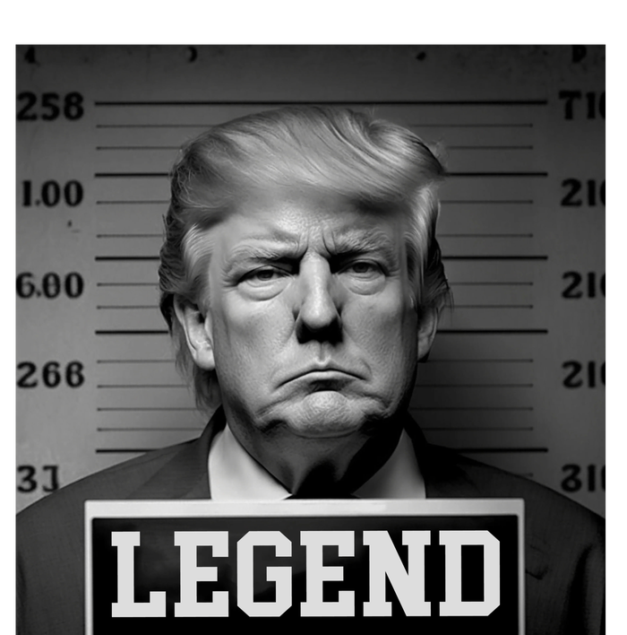 Donald Trump Mugshot Legend Sustainable Beanie