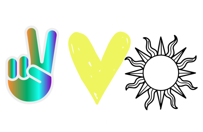 Love Flower Peace Sunshine Love Water Sun Cute Gift T-Shirt