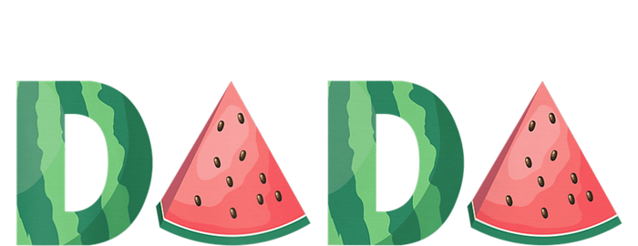 Dada Watermelon Funny Summer Fruit Gift - Great Father's Day T-Shirt