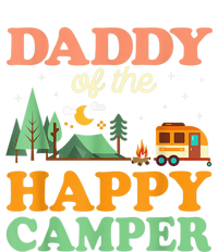 Daddy Of The Happy Camper Shirt  1st Bday Camping Trip Kids Long Sleeve Shirt