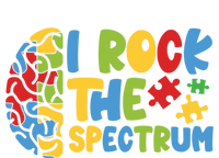 Autistic Autism Awareness I Rock The Spectrum Gift T-Shirt