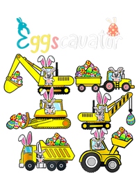 Construction Excavator Easter Day Egg Hunt Gift Premium Hoodie