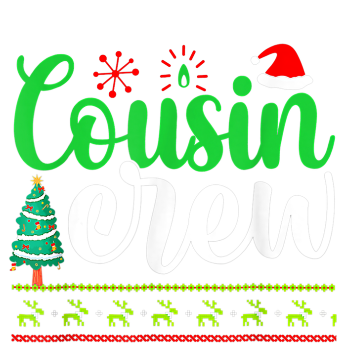 Cousin Crew Santa Hat Pajamas Matching Family Christmas Cool Gift Coaster