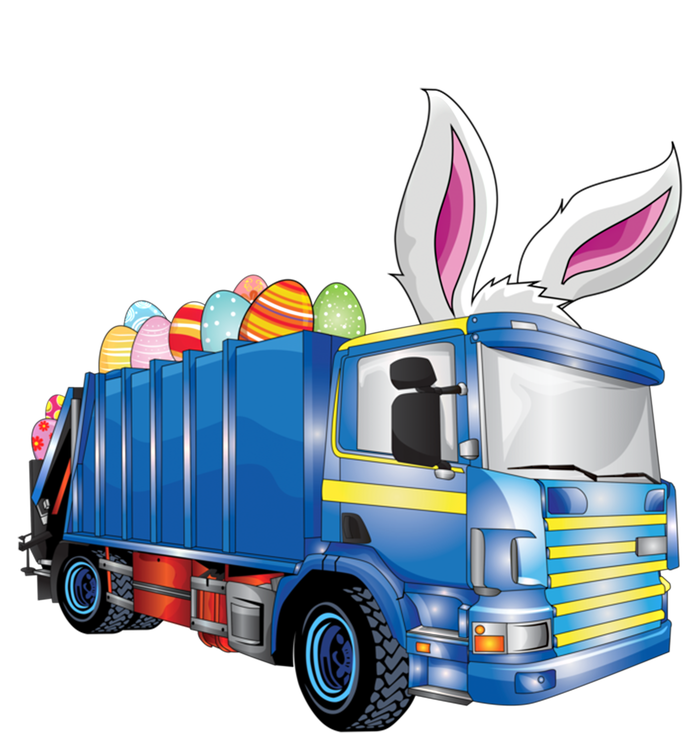 Easter Egg Garbage Truck Funny Gift Easter Bunny Basket Gift T-Shirt