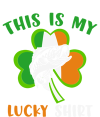 Lucky Fishing Shamrock Lucky St Patricks Day Funny Gift T-Shirt