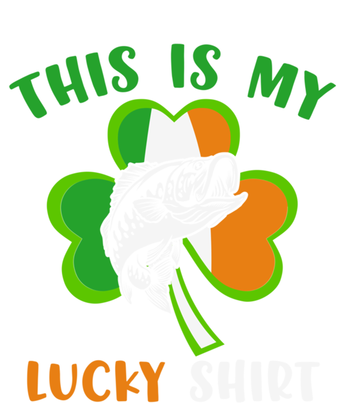 Lucky Fishing Shamrock Lucky St Patricks Day Funny Gift T-Shirt