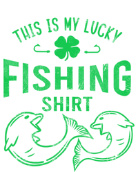 Lucky Fishing Cute Gift Funny Shamrock Fisher Gift T-Shirt