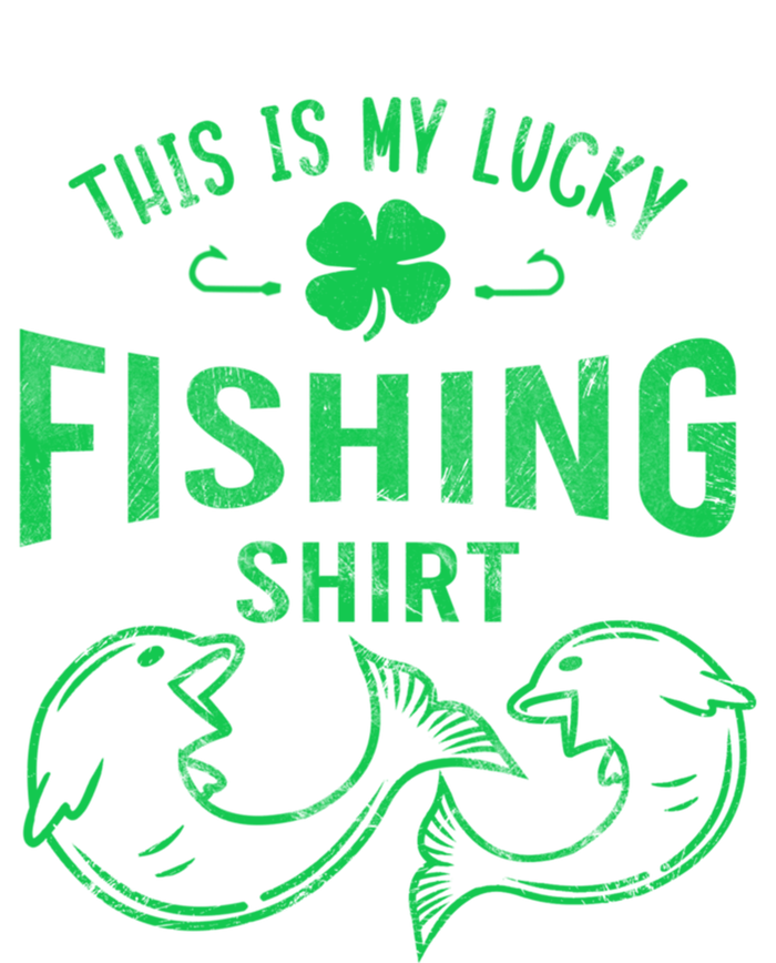 Lucky Fishing Cute Gift Funny Shamrock Fisher Gift T-Shirt