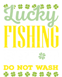 Lucky Fishing Funny Gift Ireland Irish Leaf St Patrick Fisher Gift T-Shirt