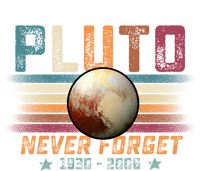 Funny Vintage Retro Space Planet Science Never Forget Pluto Funny Gift T-Shirt