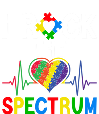 I Rock The Spectrum Autism Awareness Day Puzzle Heart Piece Gift T-Shirt