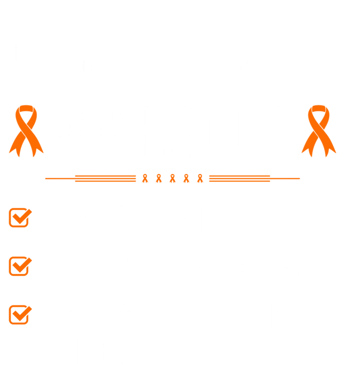 Kidney Cancer Warrior Awareness Survivor To Do List Gift Baby Bodysuit