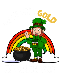 May The Gold Be With You Rainbow St Patricks Day Leprechaun Gift T-Shirt