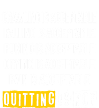 Men Motivation Crawling Is Acceptable Quitting Is Not Meaningful Gift Ladies Essential Tank