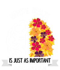 Mental Health Is Just As Important As Physical Health Funny Gift Cute Gift Women's Tri-Blend 3/4-Sleeve Raglan Shirt