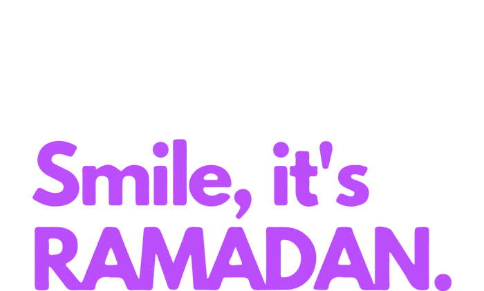 Smile Its Ramadan Celebrating The Holy Month Gift For Ramadan Mubarak T-Shirt