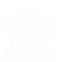 Mom Bear Camping Camp Matching Family Adventure Lovers Gift Women's V-Neck T-Shirt