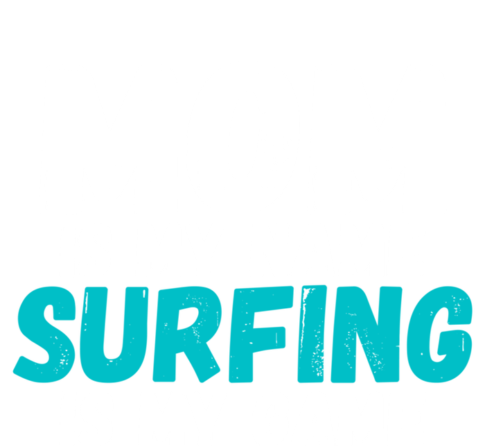 Mom Is My Name Surfing Is My Game Surfer Mother Cool Gift Pom Pom 12in Knit Beanie