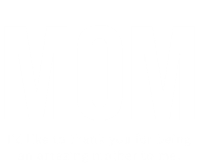 Mom I'd Like To Thank You For Being An Amazing Mother To Me Cool Gift Zip Tote Bag