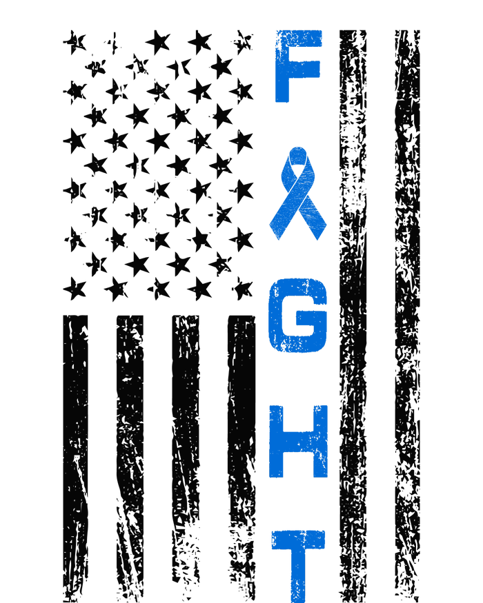 Fight Colon Cancer Awareness Poster