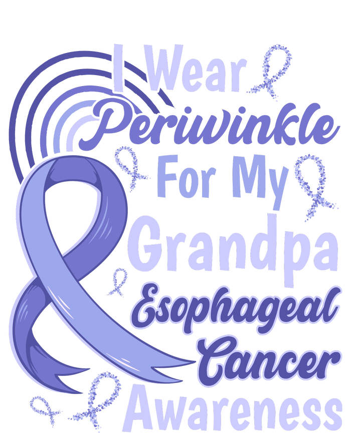 I Wear Periwinkle For My Grangpa Esophageal Cancer Awareness Tank Top