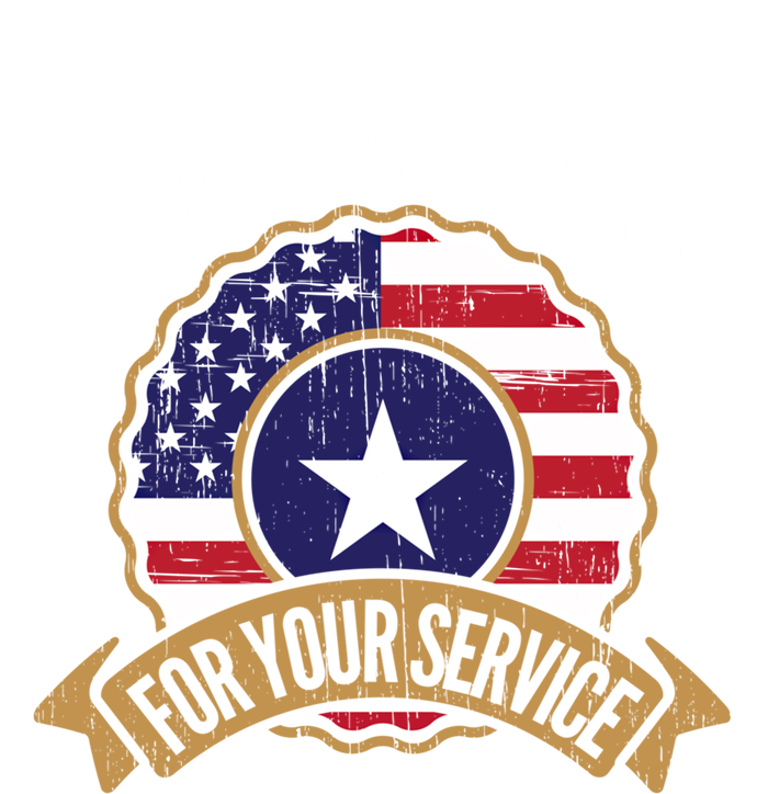 Thank You For Your Service Patriot Memorial Day Gift Cute Gift T-Shirt