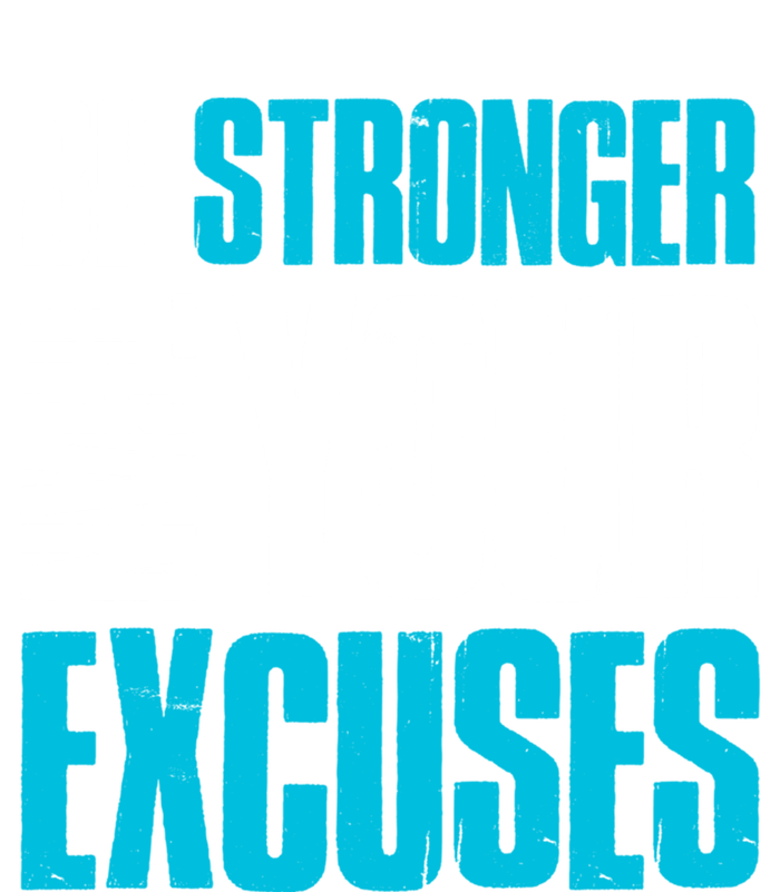 Be Stronger Than Your Excuses Unique Motivational Cute Gift Short Acrylic Beanie