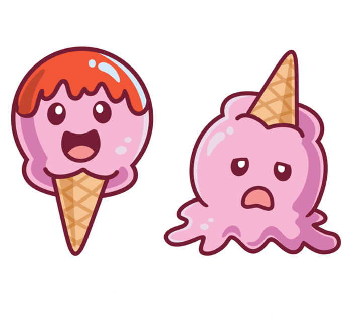 Before First Gym Day After First Gym Day Ice Cream Cute Gift Kids T-Shirt