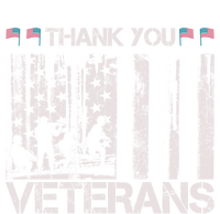 Thank You Veterans Memorial Day American Flag Great Gift T-Shirt