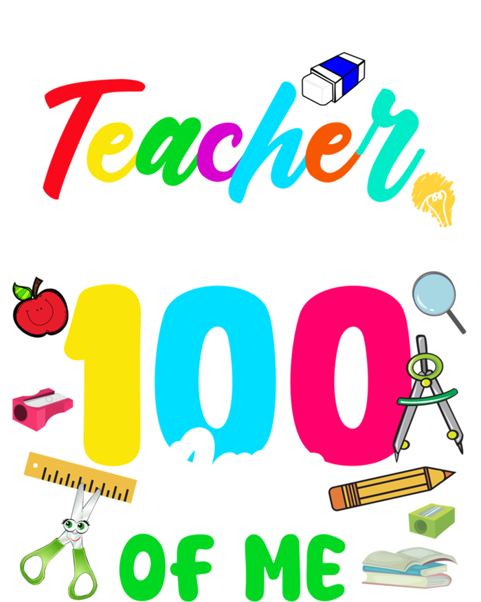 My Teacher Survived 100 Days Of Me School Cute Gift Premium T-Shirt