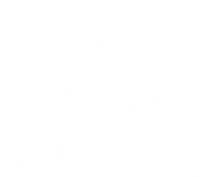 Throat Cancer Survivor Gift Short Acrylic Beanie