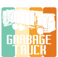 Vintage Garbage Truck Driver Trash Trucker Meaningful Gift Ladies Long Sleeve Shirt