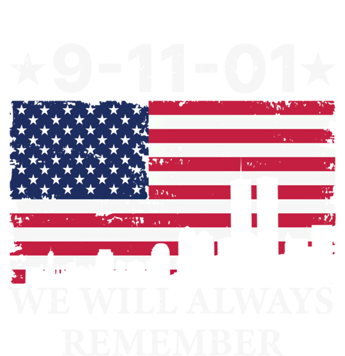 We Will Always Remember/never Forget 911 Great Gift Kids Tie-Dye T-Shirt