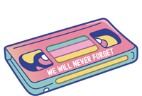 We Will Never Forget Classic Cassette Tape Funny Gift Insulated Varsity Jacket