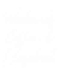 Weekends Coffee And Baseball Sports Fan Dad Baseball Mom Cool Gift Sweatshirt Cinch Pack Bag