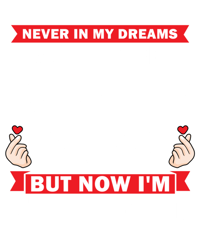 Never In My Dreams I Would Be A Kpop Mom Kpop Mom Gift Sustainable Beanie