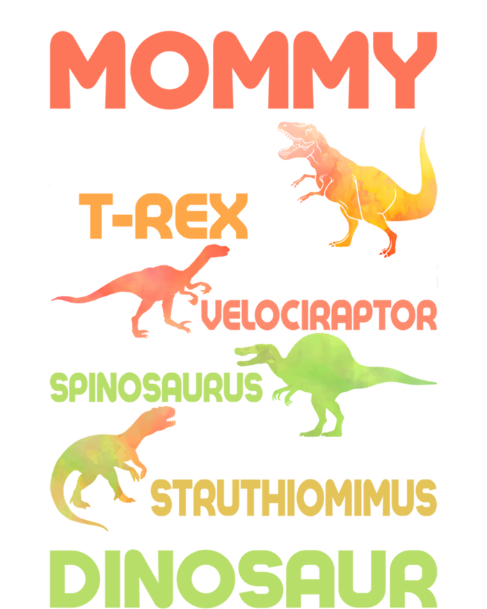 Mommy You Are As Strong As Tgiftrex Dinosaur Funny Gift Tall Hoodie