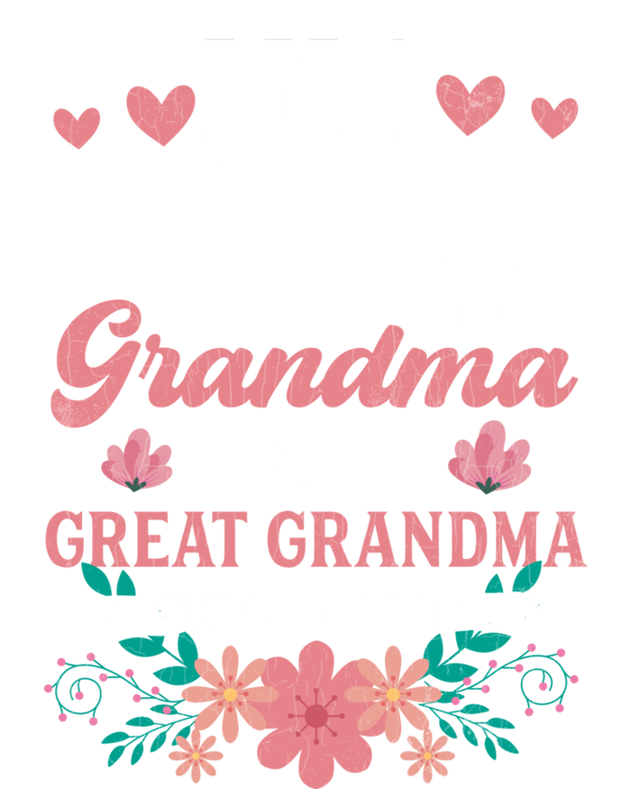 Mom Grandma And Great Grandma Fun Grandmother Nana Graphic Funny Gift 16 in Basic Backpack