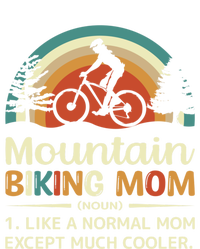 Mom Like A Normal Mom Except Much Cooler Gift Mountain Biking Gift Canvas