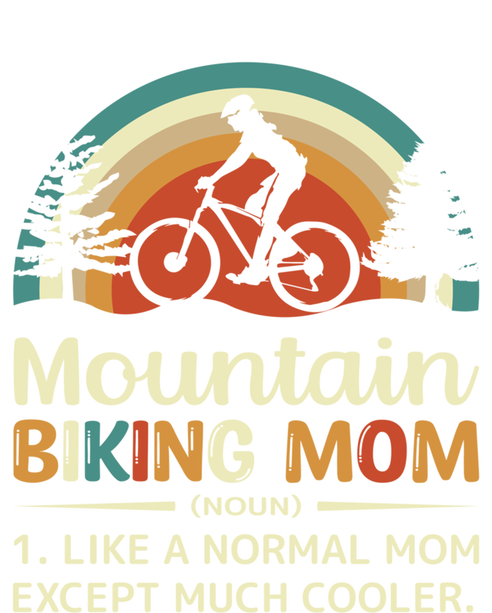 Mom Like A Normal Mom Except Much Cooler Gift Mountain Biking Gift Canvas