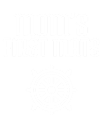 Mom's First Mate Boating Boat Sailor Boat Sailing Captain Gift Sweatshirt Cinch Pack Bag