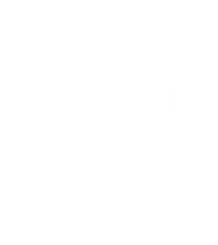 Mom's First Mate Boating Boat Sailor Boat Sailing Captain Gift Sweatshirt Cinch Pack Bag