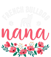 funny French Bulldog Nana Cute Dog mother's day Sustainable Knit Beanie