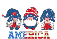 Patriotic Gnomes 4th Of July Funny Gnome Love American Flag Women's Racerback Tank