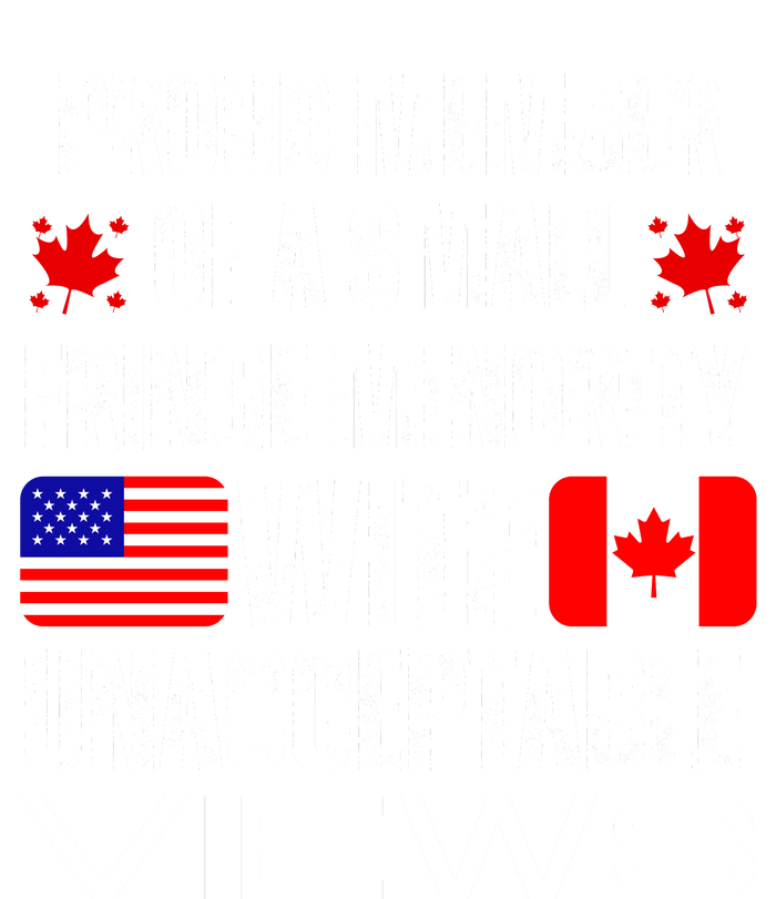 Proud Member Of Fringe Minority: America And Canada Together Platinum Collection Golf Towel