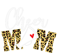 Proud Cheerleader Mom Leopard Cheer mother's day Flexfit Unipanel Trucker Cap