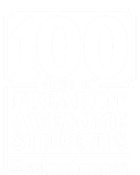 100 Days Of School And Awesome Students School Nurse Gift Canvas